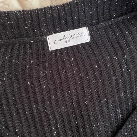 Carly Jean Lost Angeles Rhea Sweater Black - Picture 4 of 4